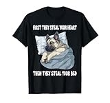Norwegian Elkhound Sleeping Pajamas Nightgown T-Shirt