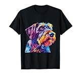 German Wirehaired Pointer Pop Art Dog Breed Graphic T-Shirt