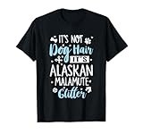 Alaskan Malamute Glitter - Funny Alaskan Malamute Shirt Gift T-Shirt