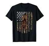Camo American Flag Boykin Spaniel 4th Of July USA T-Shirt