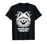 Keeshond Mom Keeshonden Dog T-Shirt