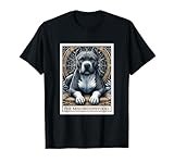 Women Men Pittie Lover American Pit Bull Terrier Tarot Card T-Shirt