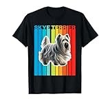 Colorful Skye Terrier T-Shirt
