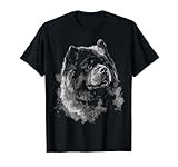 Chow Chow Dog Motif Pet Art Chow Chow T-Shirt