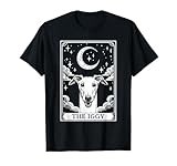 Tarot Card Vintage Crescent Moon Italian Greyhound Dog Mom T-Shirt