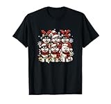 Pomsky Christmas Xmas Pomsky Lover T-Shirt
