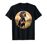 Black and Tan Coonhound Dog Black and Tan Coonhound Men Women Girls Kids T-Shirt