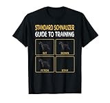 Standard Schnauzer Guide To Training Dog Obedience T-Shirt