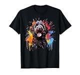 Colorful Portuguese Water dog T-Shirt