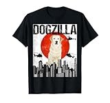 Chienzilla Dogzilla Japanese Kuvasz T-Shirt