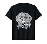 Line Art Bouvier Des Flandres T-Shirt