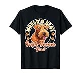 Irish Terrier Dog World's Best Irish Terrier Dad T-Shirt for Men Women Kids