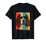 Vintage Welsh Springer Spaniel Dog Mom Dad Kids Men Women T-Shirt