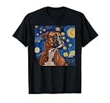 Boxer Dog Van Gogh Style Starry Night Men Women Girls Kids T-Shirt