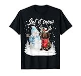 Sussex Spaniel Santa Dog Christmas Snowman Xmas Pajama T-Shirt