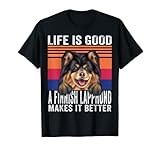 Finnish Lapphunds Makes Your Life Good Vintage T-Shirt