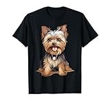Yorkshire Terrier Yorkie Dog Breed Cute Graphic T-Shirt