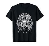Line Art Italian Spinone Italiano T-Shirt