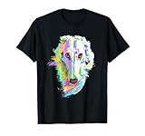 Colourful Dog Borzoi T-Shirt