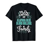 Cute Alapaha Blue Blood Bulldog Shirt Family Dog Gift for Wo T-Shirt