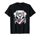 American Flag Chesapeake Bay Retriever Dog Sunglasses Design Women Kids Men T-Shirt