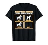 Kerry Blue Terrier T-Shirt | Funny Guide To Training T-Shirt
