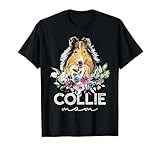 Rough Collie Shirt Gifts Dog Mom T-Shirt