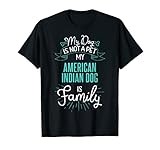 Cute American Indian Dog Shirt Family Dog Gift for Women Men T-Shirt