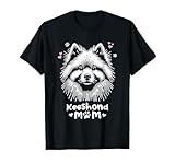 Keeshond Mom Keeshonden Dog Men Women T-Shirt