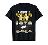 Anatomy Of Australian Kelpie Dog Lover T-Shirt