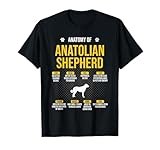 Anatomy Of Anatolian Shepherd Dog Lover T-Shirt