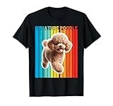 Colorful Miniature Poodle T-Shirt