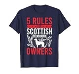 5 Rules for Scottish Deerhound Dog Lover T-Shirt