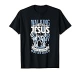 Jesus and dog - Grand Bleu de Gascogne T-Shirt