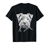 Line Art Norfolk Terrier Terriers T-Shirt