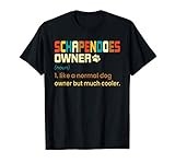 Funny Schapendoes Vintage Retro Dog Mom Dad Gift T-Shirt