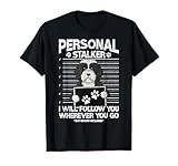 Portuguese Water dog mug shot guilty dog T-Shirt