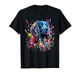 Splash Art Blue Picardy Spaniel T-Shirt