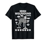 Anatomy Of Irish Wolfhound Lover Irish Wolfhound Owner T-Shirt