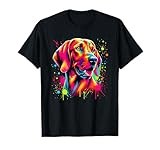 Splash Art Redbone Coonhound T-Shirt
