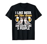 Mini Aussie Beer Miniature Australian Shepherd T-Shirt