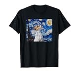 Mens Womens JRT Dog Lover Starry Night Jack Russell Lover T-Shirt