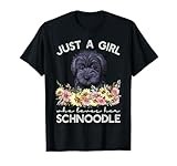 Schnoodle Shirt Gifts Just A Girl Who Loves Her Schnoodle T-Shirt
