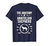 Anatomy of Anatolian Shepherd Dog Lover T-Shirt