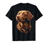 Chesapeake Bay Retriever Dog Graphic Pet Artwork Men Women Kids T-Shirt
