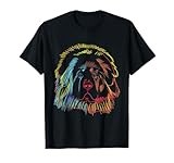 Colourful Tibetan Mastiff Dog T-Shirt