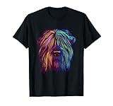 Colorful Splash Dog Black Russian Terrier T-Shirt for Men Women Girls Kids