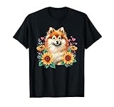 Sunflowers Finnish Spitz T-Shirt