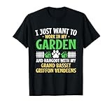 Work Garden Hang Out Grand Basset Griffon Vendeens GBGV T-Shirt