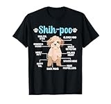 Shih-Poo Anatomy Shih-Poo Lover Shih-Poo Owner T-Shirt